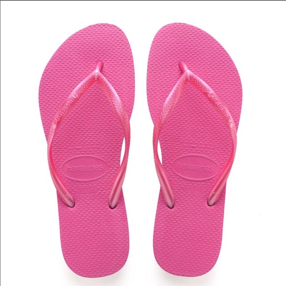 NEW PINK HAVAIANAS FLIP FLOPS - Picture 3 of 8